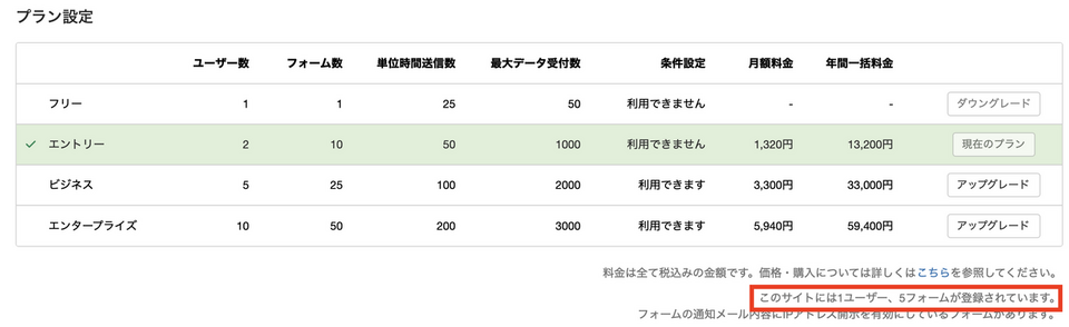 プランや契約期間の変更
